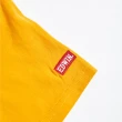 【EDWIN】女裝 露營系列 背後營地BOX LOGO印花短袖T恤(桔黃色)