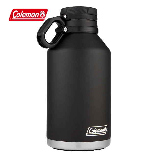 Coleman GROWLER不鏽鋼保溫水壺1.89L / 黑 / CM-49797(保溫瓶 不鏽鋼瓶 啤酒壺 水壺)