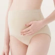 【Gennies 奇妮】孕婦內褲 一體成型高腰內褲3件組(共3色)