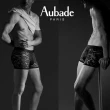 【Aubade】透視縷空經典 法國進口 性感男褲 彈性四角男褲  平口褲(蕾絲款-2321)