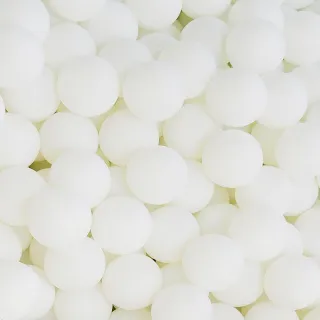 【ChingChing 親親】100%台灣製 100顆7cm無毒 粉彩色系 珍珠白色 球池球 球屋球 塑膠球(BA-07W / CCB-03)
