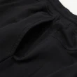 【5th STREET】中性款多口袋設計工裝短褲-黑色