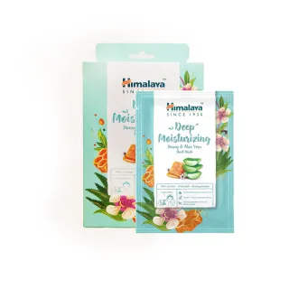 【Himalaya 喜馬拉雅】蜂蜜蘆薈保濕面膜30ml(10片)