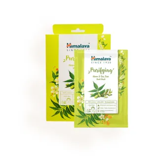 【Himalaya 喜馬拉雅】苦楝茶樹淨化面膜30ml(10片/盒)