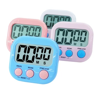 【HOME+】計時器 買一送一 定時器 烘焙計時器 大型計時器 廚房計時器 B-TIMERCL(可愛計時器 煮蛋計時器)