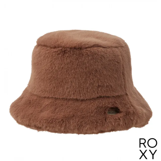 【ROXY】女款 配件 戶外運動帽 FUZZY BUCKET(咖啡色)