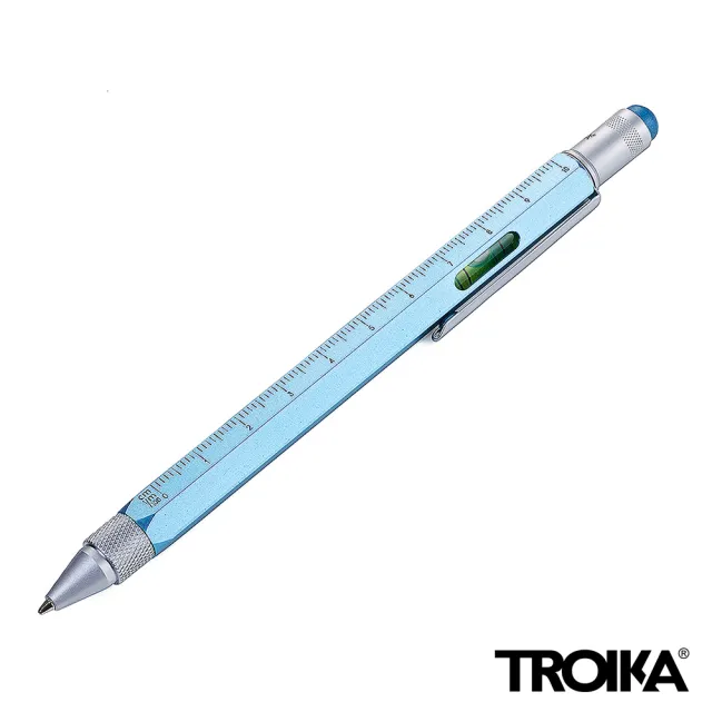 【Troika】多功能工具筆#可觸控附多種小工具與水平儀(1筆5用多色可選)