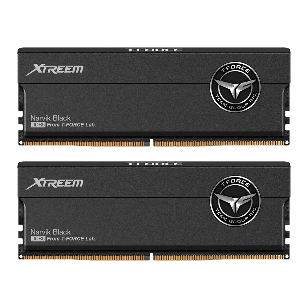 【Team 十銓】T-FORCE XTREEM  DDR5-7600 48GB 24Gx2 CL36桌上型超頻記憶體(DDDR5 幻境 7600 24GBx2)