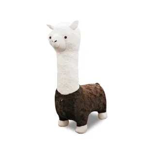 【ASSARI】草泥馬毛絨動物造型椅/椅凳