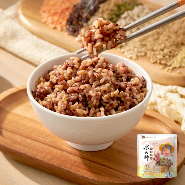 【米大師】常溫熟飯-紅藜纖穀飯(超值組180gx24包)
