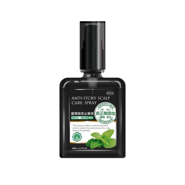 【arin 氧潤】酷樂頭皮止癢液60ml(頭皮水/頭皮精華/頭皮去角質)