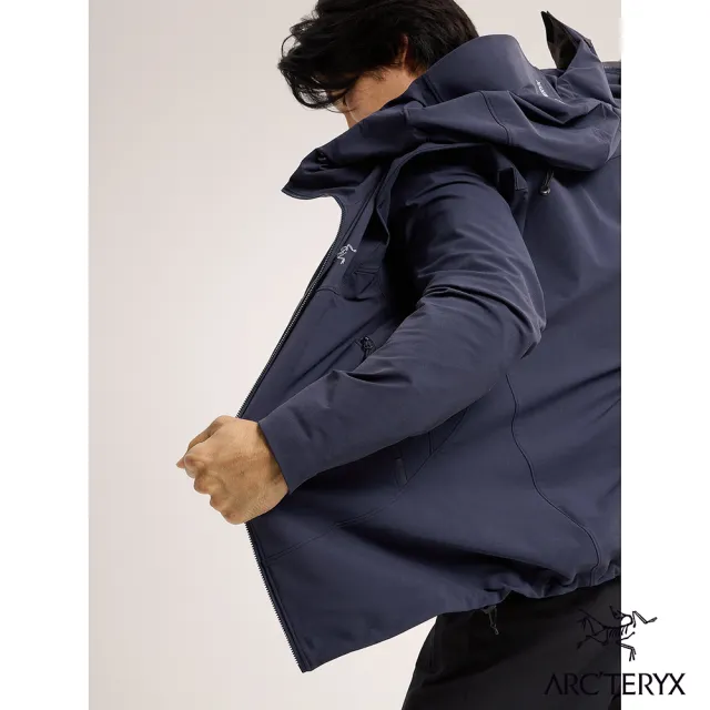 【Arcteryx 始祖鳥官方直營】男 Gamma 軟殼外套(黑寶石)