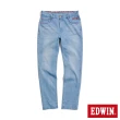 【EDWIN】男裝 加大碼 東京紅360°迦績彈力機能小直筒牛仔褲(石洗藍)