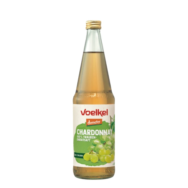 【O’Life 機本生活】Voelkel 夏多內白葡萄原汁(700mL/瓶)