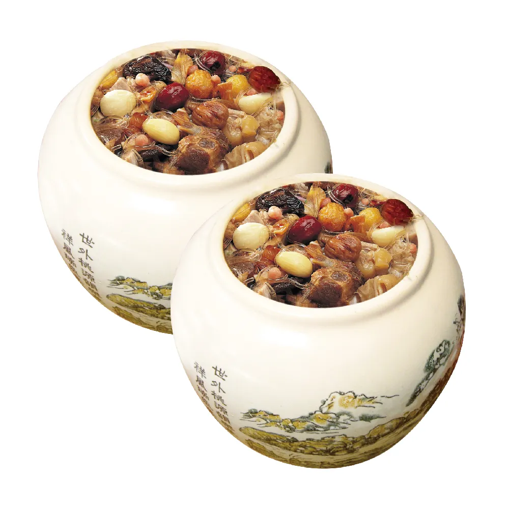 【良品開飯】四海珍味佛跳牆 買一送一(每盅2200g 得獎年菜 龍年限定MO獨賣)