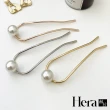【HERA 赫拉】極簡珍珠髮簪梳盤髮器 H111040804(髮簪梳盤髮器)