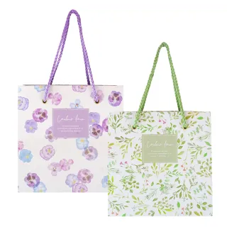 【GOOD LIFE 品好生活】植物風格禮物包裝紙袋/手提袋(日本直送 均一價)