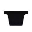 【Alexander McQueen】時尚性感一字領造型短版上衣(黑)