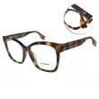 【BURBERRY 巴寶莉】貓眼大方框 光學眼鏡(琥珀#B2363F 3316)