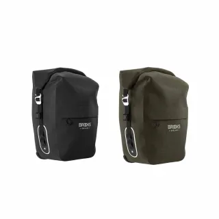 【BROOKS】Scape 大馬鞍包 18-22L 黑色/泥綠色(B2BK-XXX-XXSCPN)