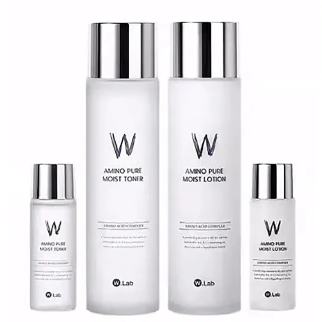 【W.Lab】氨基酸純淨保濕護膚品水乳套組(聖誕禮盒)