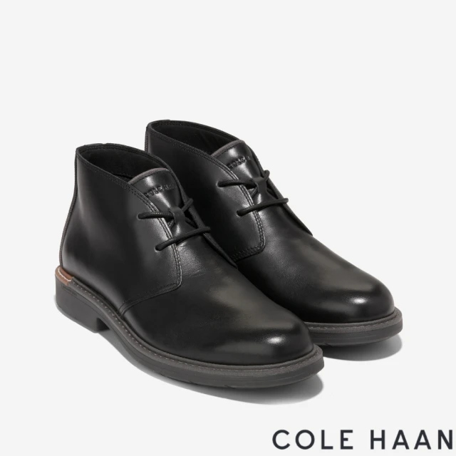 Cole Haan GO-TO LACE CHUKKA 查卡靴-男鞋(經典黑-C36530)