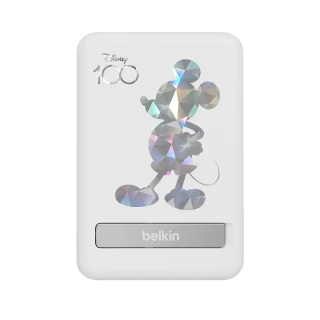 【BELKIN】BPD004qc 5000mAh 10W 1孔輸出 磁吸行動電源-迪士尼系列