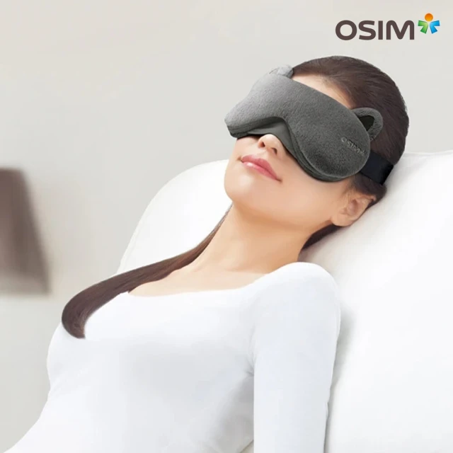 OSIM 3D巧摩枕-網路限定珍珠色/黑色(按摩枕/肩頸按摩