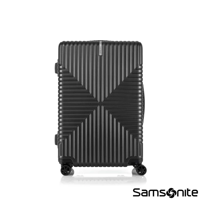 【Samsonite 新秀麗】25吋 Intersect 高質感PC鋁框TSA行李箱(多)