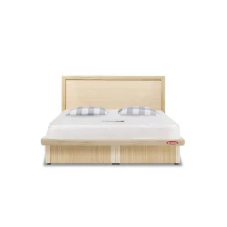 【ASSARI】房間組二件 床片+側掀床架(雙大6尺)