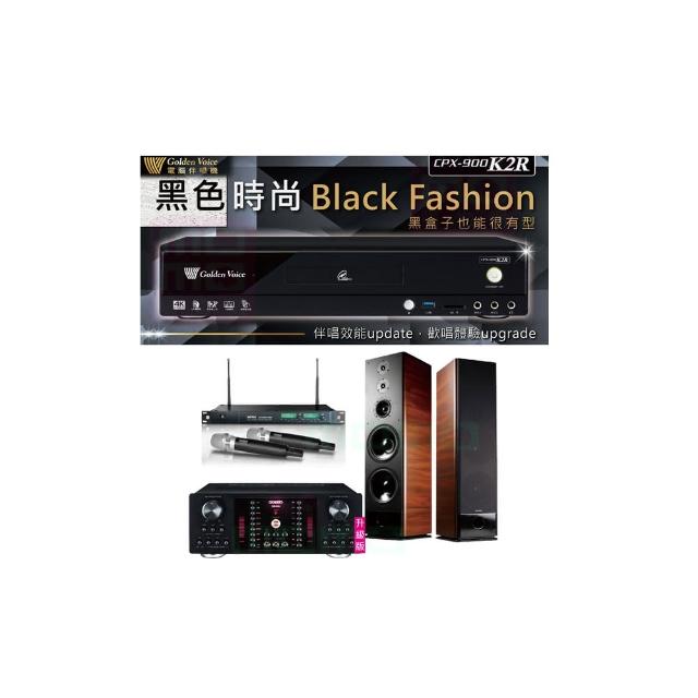 【金嗓】CPX-900 K2R+OKAUDIO DB-9AN+ACT-869+TDF K-105(4TB點歌機+擴大機+無線麥克風+喇叭)