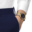 【TISSOT 天梭】官方授權 PR 100 簡約時尚男錶 手錶 母親節 禮物(T1504102204100/雙色40mm)