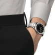 【TISSOT 天梭】官方授權 PR 100 簡約時尚男錶 手錶 母親節 禮物(T1504101105100/黑40mm)