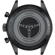 【TISSOT 天梭】PRS516 賽車三眼計時石英手錶-黑/45mm 送行動電源(T1316173605200)