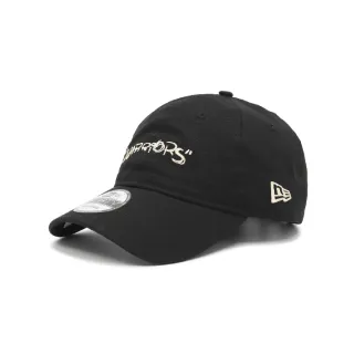 【NEW ERA】棒球帽 NBA 黑 黃 刺繡 金州勇士 GSW 940帽型 可調式帽圍 帽子 老帽(NE13773991)