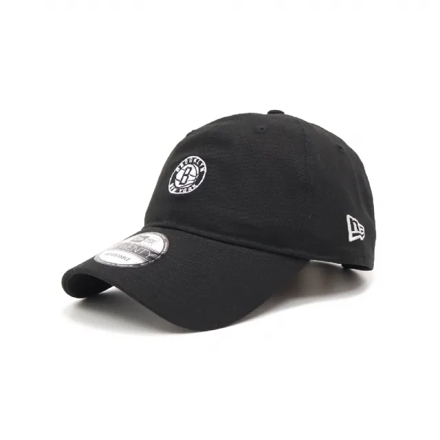 【NEW ERA】棒球帽 NBA 黑 白 刺繡 布魯克林籃網 BKN 920帽型 可調式帽圍 帽子 老帽(NE13774048)