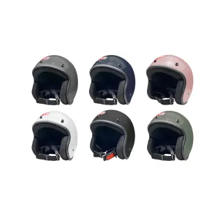 【EVO】黑邊安全帽(復古安全帽 半罩安全帽 3/4安全帽 CA310 騎士帽)