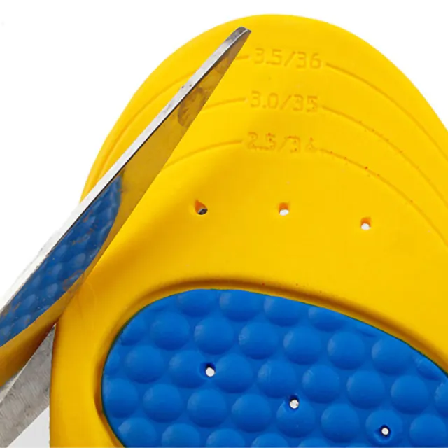 【EZlife】升級版記憶減震舒壓運動鞋墊(2雙組)