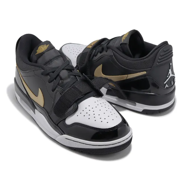 NIKE 耐吉】Air Jordan Legacy 312 Low 男鞋黑金亮皮休閒鞋喬丹(CD7069