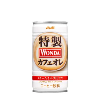 【ASAHI 朝日】WONDA 咖啡歐蕾 179ml-30入(溫潤香醇！)
