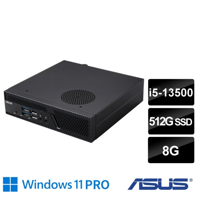 【ASUS 華碩】i5十四核迷你電腦(Vivo PC PB63-B5092AH/i5-13500/8G/512G SSD/W11P)