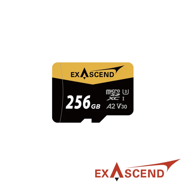 Exascend Catalyst microSD V30 256G 記憶卡(公司貨)