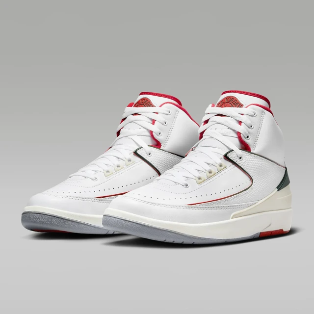 NIKE 耐吉NIKE 耐吉 休閒 籃球鞋 運動鞋 AIR JORDAN 2 RETRO 男鞋 多色(DR8884101)