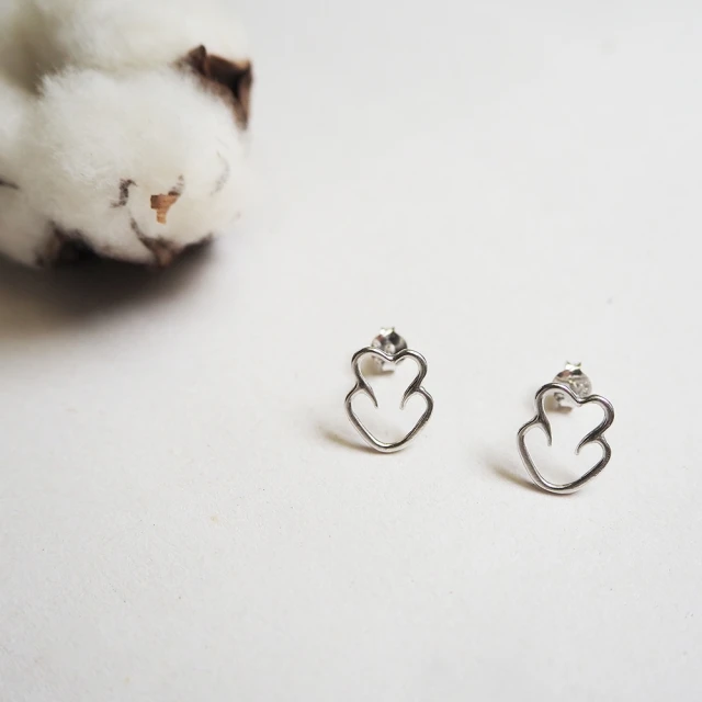 mittag twin hearts earring_雙心石滬耳環(澎湖縣 地標 離島 七美鄉 台灣 美景 愛心)