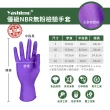 【Yashimo】MIT優級紫色NBR無粉檢驗手套 共400支/四盒(NBR手套/食品手套/檢驗手套/拋棄式手套)