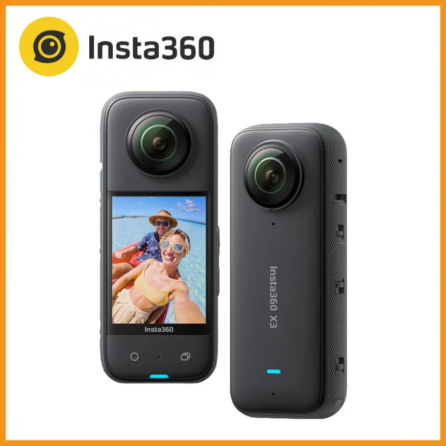 Insta360Insta360 X3安心保固套組 360°口袋全景防抖相機(公司貨)