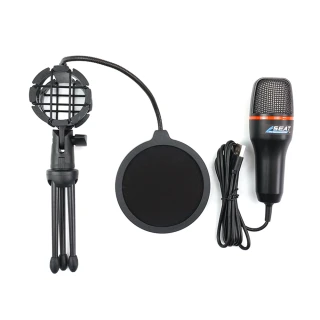 【工具王】mic錄音 隔音罩 降噪電容麥克風 630-SUM10(電競麥克風  桌上型麥克風 防噴收音清晰 會議麥克風)