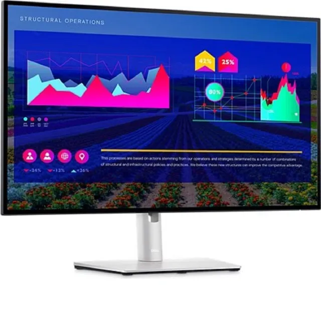 DELL 戴爾】U2724D-4Y 27 型IPS 2K 窄邊美型螢幕(Type-C/樞紐旋轉/TUV