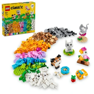 【LEGO 樂高】經典套裝 11034 創意寵物(禮物 積木玩具 DIY積木)