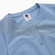 【ILEY 伊蕾】水舞藍無領俐落西裝外套(藍色；M-XL；1233024047)
